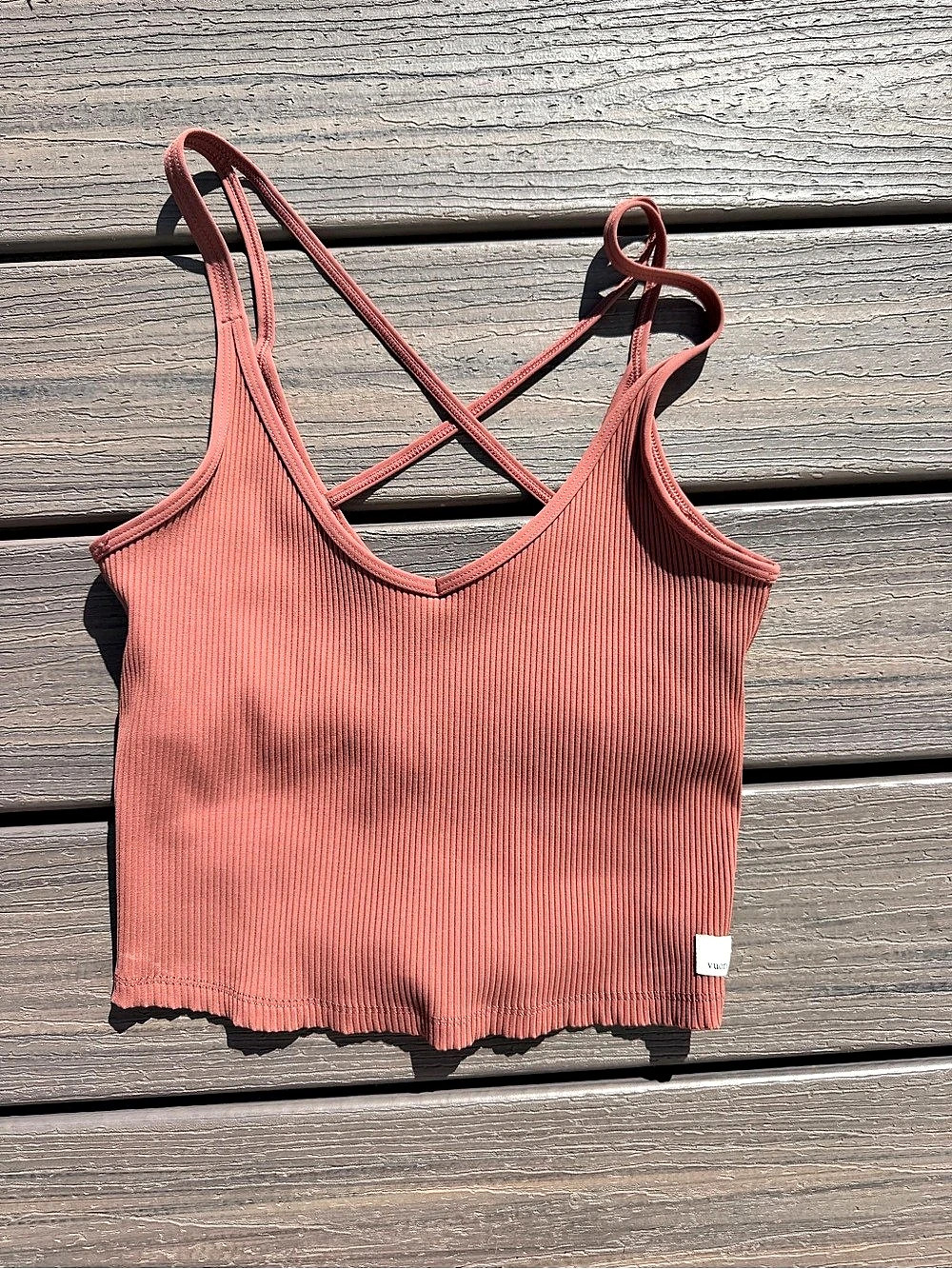 vuori Ribbed Tank Top